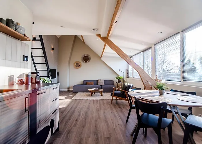 Daire Spacious Luxury Loft Zandvoort